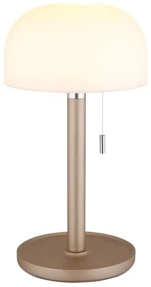 Globo 21016CH - Lampada da tavolo LED NORMAN LED/1,5W/3,7V 3000/4200/6000K marrone