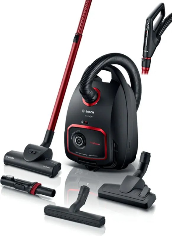 Bosch - ProPower Aspirapolvere a Traino con Sacco Potenza 850 Watt Colore Nero