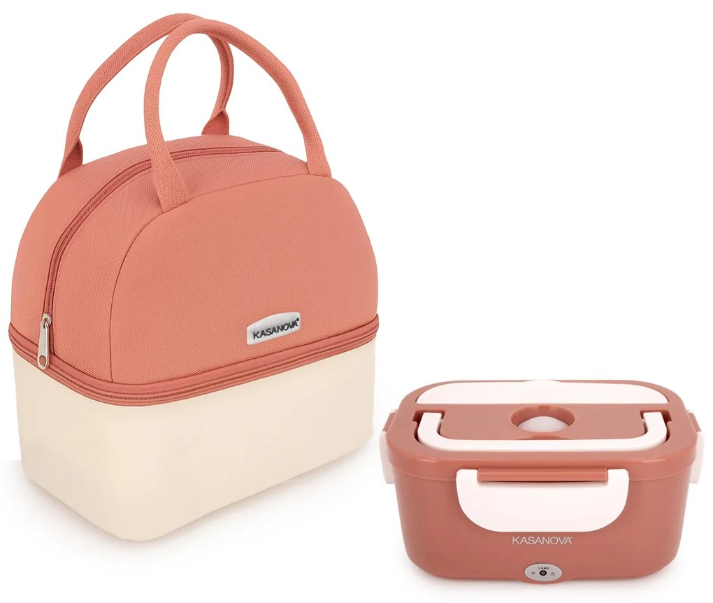 Scaldavivande elettrico con borsa termica rosa scuro