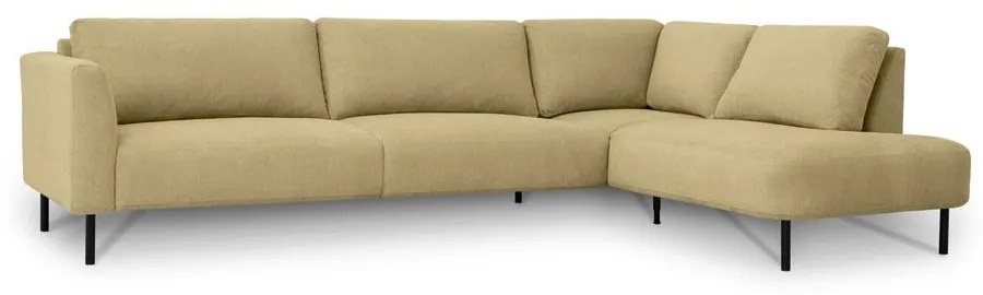 Divano angolare giallo ocra (angolo destro) Hero - Scandic