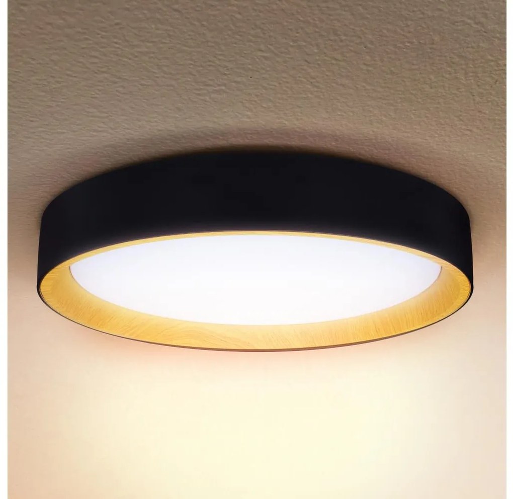 Brilagi-Luce LED dimmerabile LARIOS LED/48W/230V 3000-6500K ø 39 cm black+RC