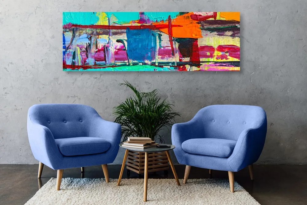 Quadro su tela – Opera d'arte astratta