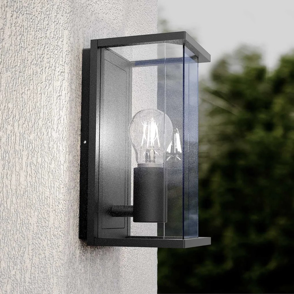 Applique Nera E27 IP54 per Esterni - Serie PRISM