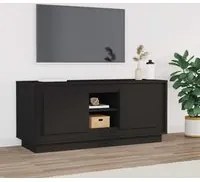 Mobile Porta TV Nero 102x35x45 cm in Legno Multistratocod mxl 121248