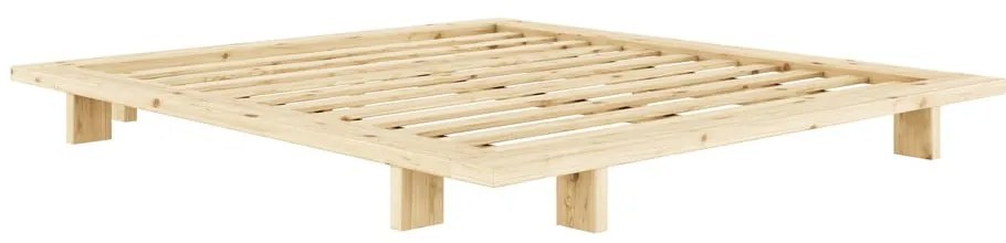 Letto matrimoniale in legno di pino con griglia 180x200 cm Japan - Karup Design