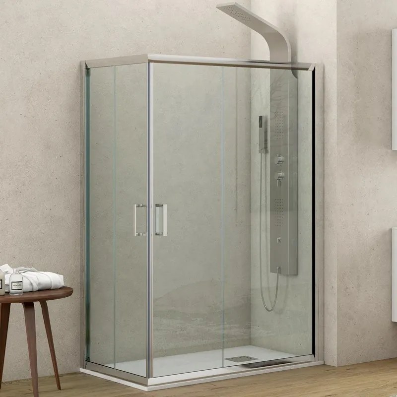 Box doccia 70x90 altezza 170cm trasparente K410 - KAMALU