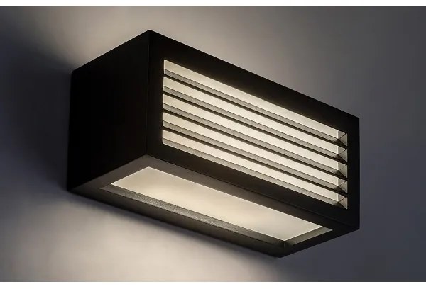 Rabalux 77100 - Applique a LED da esterno LUBLIN LED/10W/230V IP54 nero
