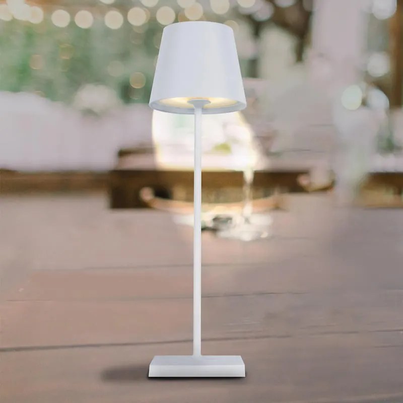 Lampada da esterno senza fili Liberty bianco , luce bianco caldo IP54