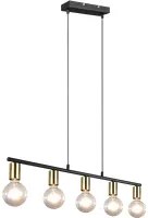 Lampada a Sospensione Lampadario Soffitto Interno 7 Luci Ottone Vannes GD Trio