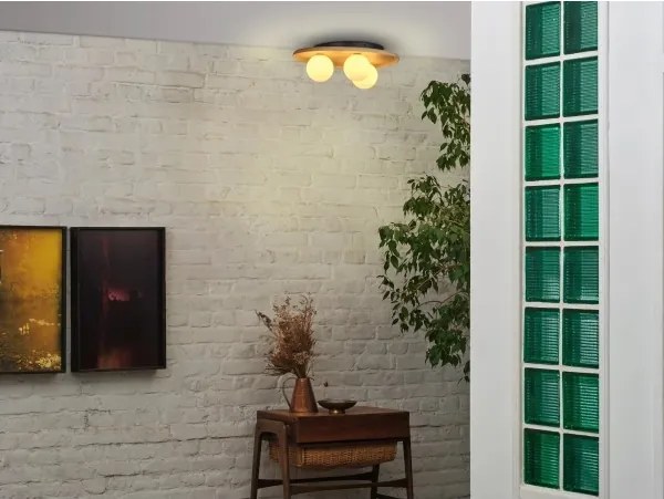 Osram - Plafoniera WOOD NEST 3xG9/5W/230V in legno di Hevea