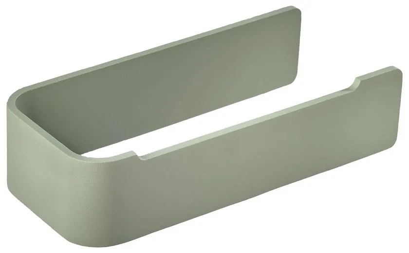 Porta carta igienica da parete verde chiaro in metallo Ume – Zone