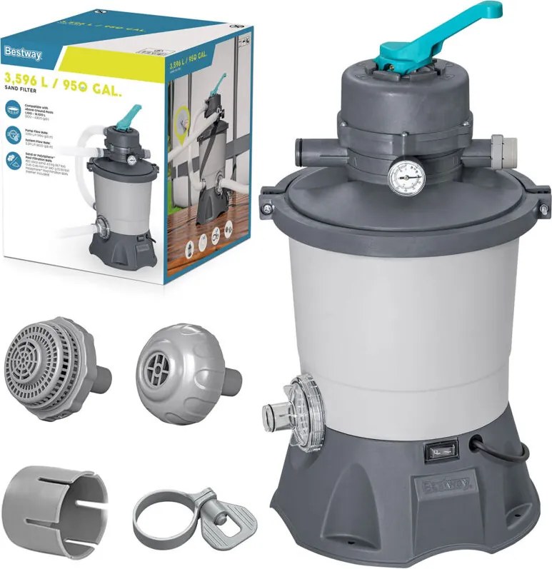 Bestway - 58515 Filtro a sabbia 3596 l/h