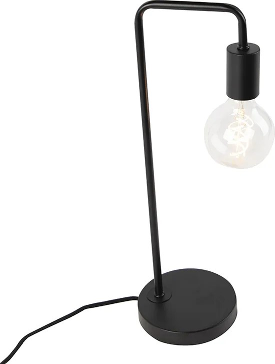 Lampada da tavolo moderna nera - Facil