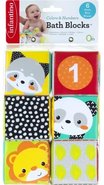 Infantino - Blocchi da bagno 6 pz