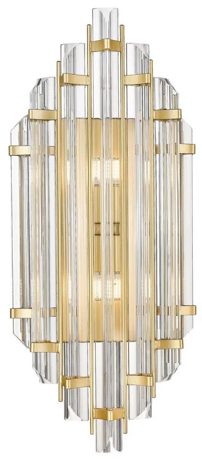 Zuma Line W0556-02A-V7V7 - Applique ALEXANDRIA 2xG9/42W/230V oro