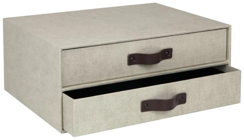 Cassettiera beige con 2 cassetti Birger - Bigso Box of Sweden