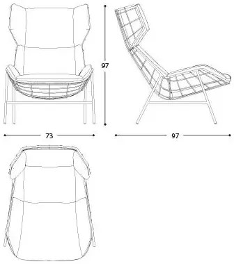 Varaschin poltrona bergère summer set