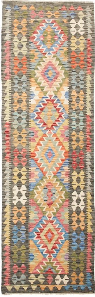 Kilim Tappeto 250x80 (Pakistan) Tessuto A Mano