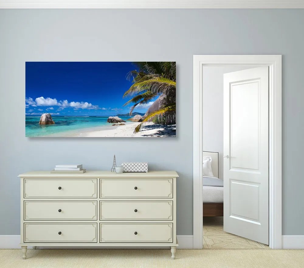 Stampa su tela – Spiaggia Anse Source
