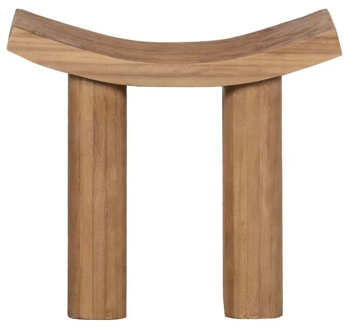 Sgabello di colore naturale in legno di paulownia massiccio Japan – WOOOD