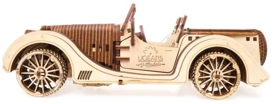 Ugears - 3D puzzle meccanico in legno Macchina roadster