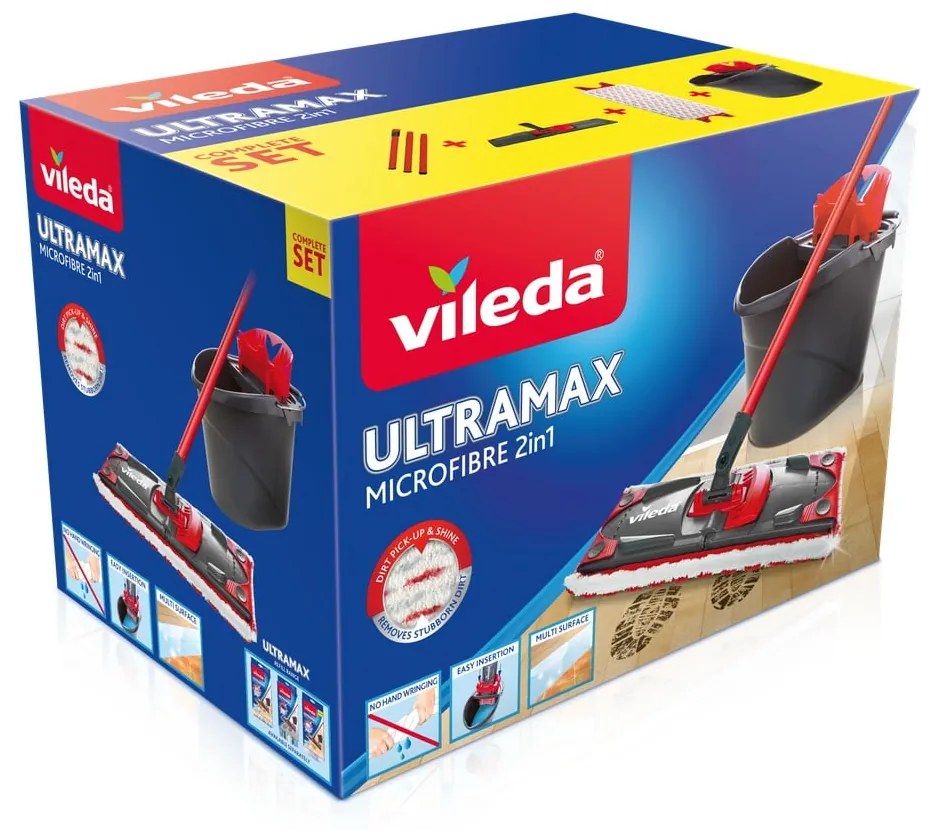 Set secchio e mop per pavimenti Ultramax - Vileda