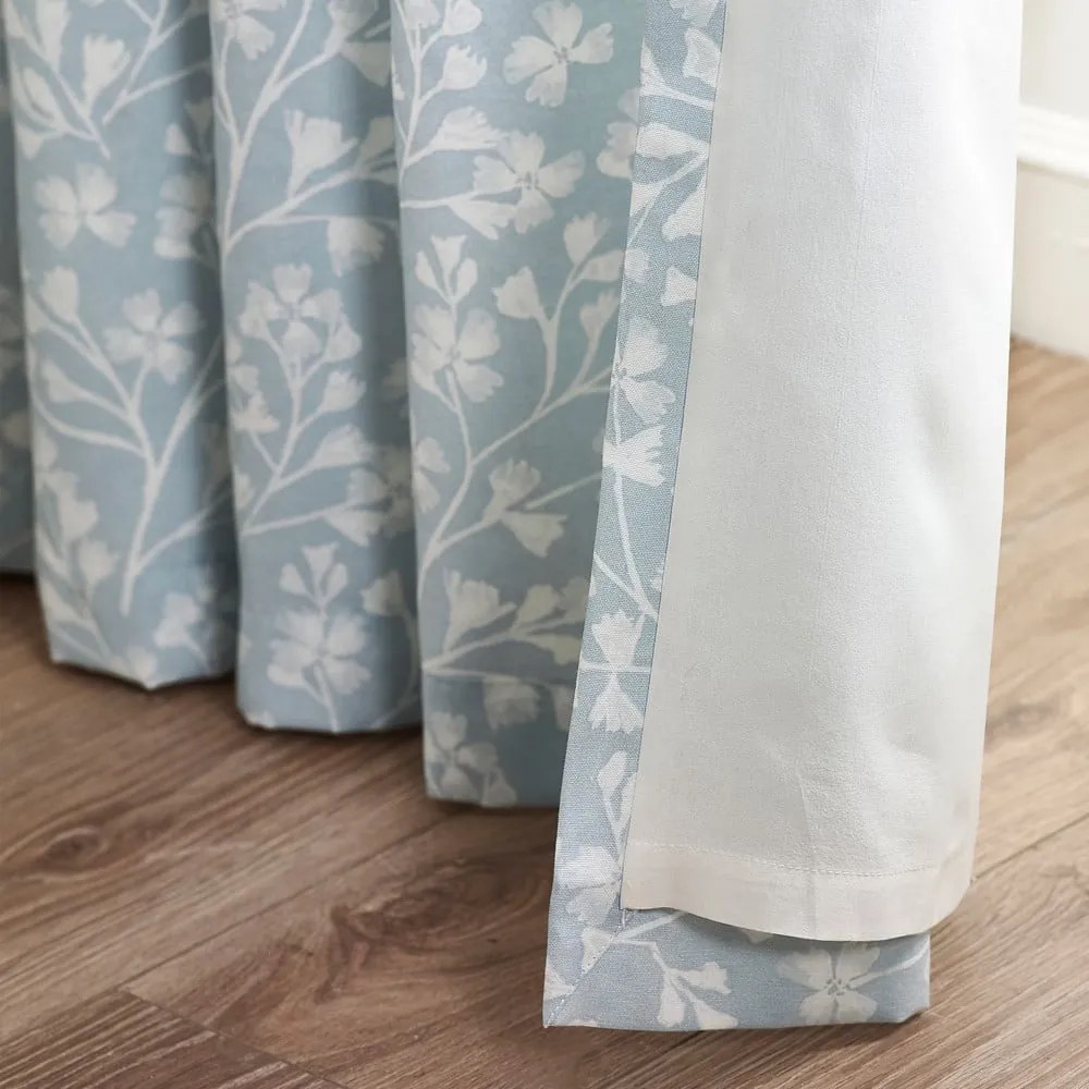 Tende in set blu 2 pz 229x229 cm Brooke Floral – Catherine Lansfield