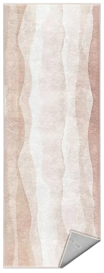 Passatoia color crema lavabile 80x200 cm Komodo Beach – Mila Home