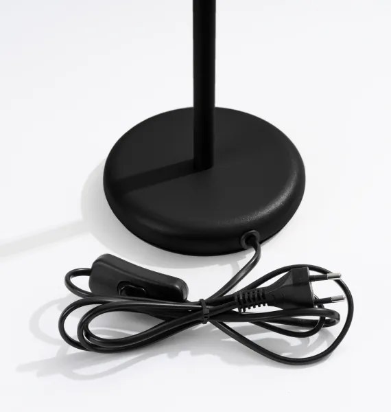 Sollux SL.1586 - Lampada da tavolo KARBON 1xGU10/10W/230V nero