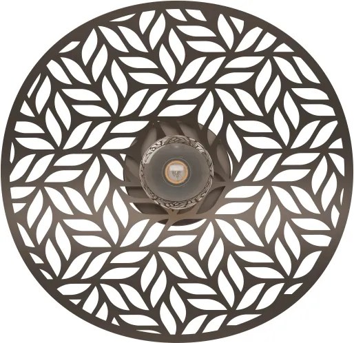 Eglo 44123 - Plafoniera SWABY 1xE27/60W/230V Ø 40 cm, colore bronzo