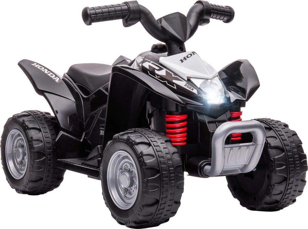 Quad Elettrico per Bambini 6V Honda TRX 250X Nero...