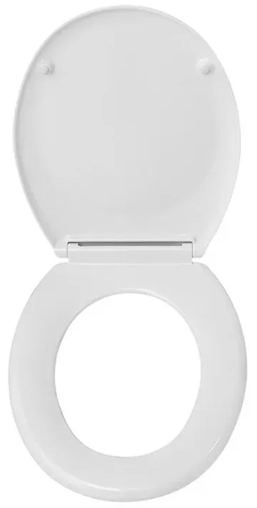 Sedile wc dedicato Incea serie Iside con chiusura rallentata e sgancio rapido