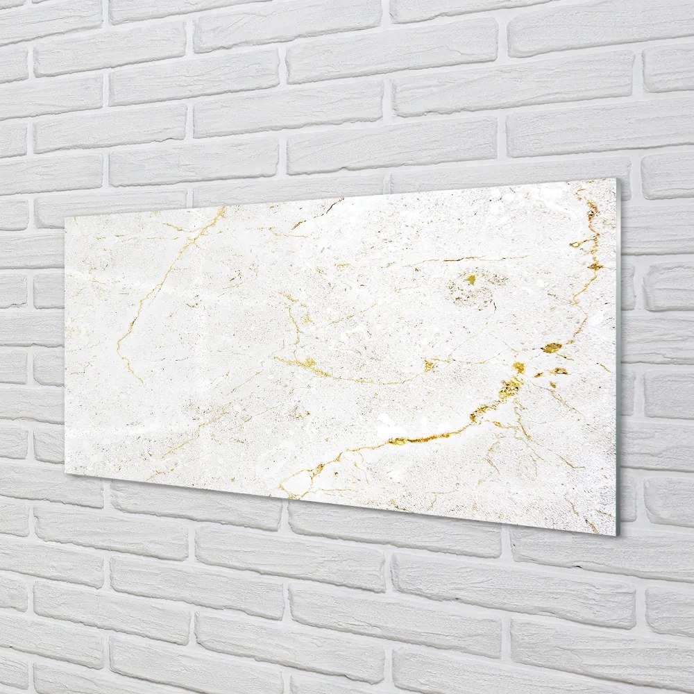 Quadro acrilico Muro di marmo di pietra 100x50 cm