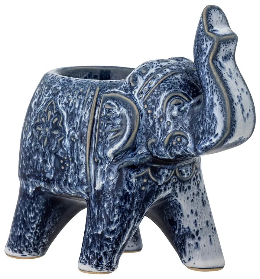 Portacandele in gres per candele da tè Oliphant - Bloomingville