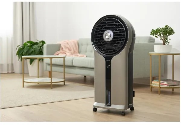 Sencor - Raffreddatore d'aria mobile 110W/230V argento/nero + telecomando