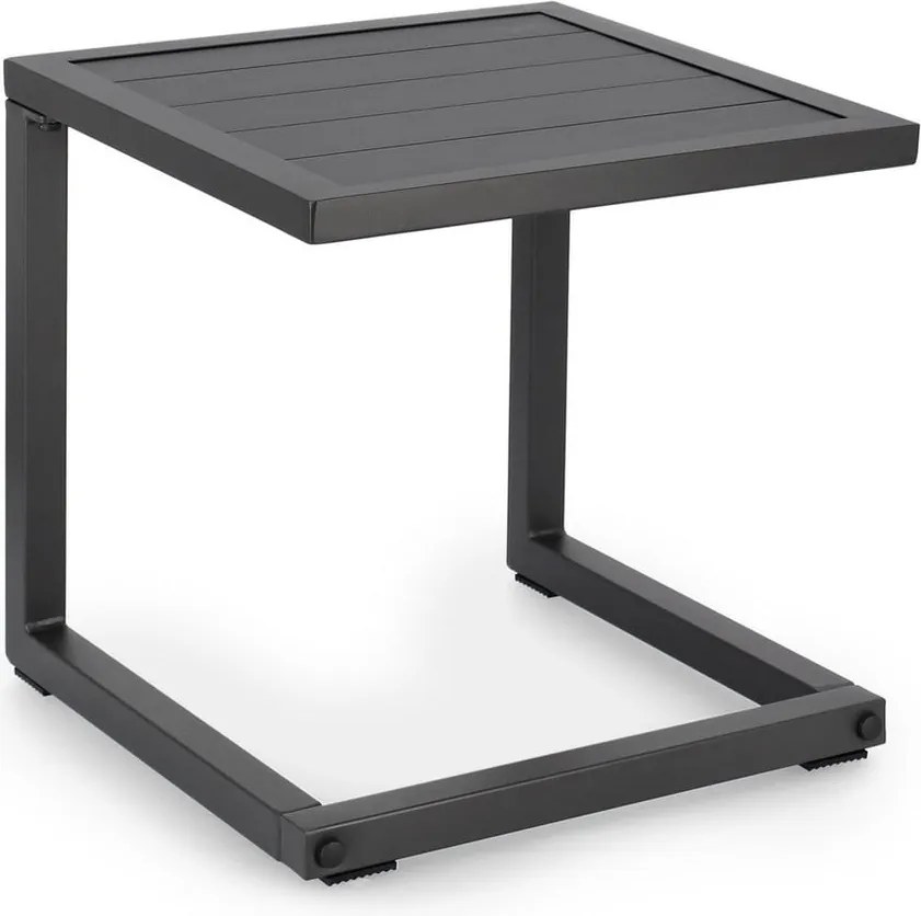 Tavolino da giardino in alluminio 40x40 cm Hilde – Bizzotto
