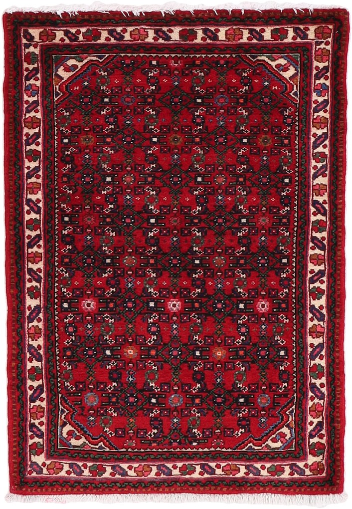 Hamedan Tappeto 80 x 120 (Iran) Annodato A Mano