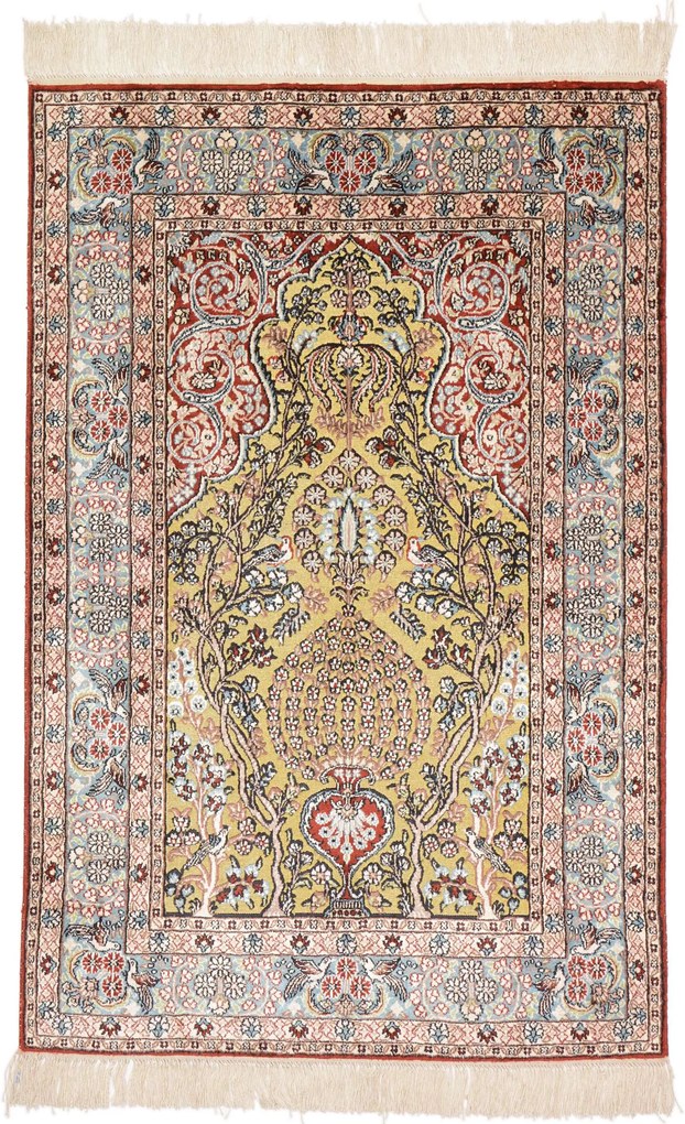 Ghom Tappeto 120 x 80 (Cina) Annodato A Mano