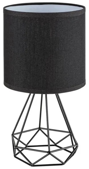 Rabalux - Lampada da tavolo 1xE14/40W/230V nero