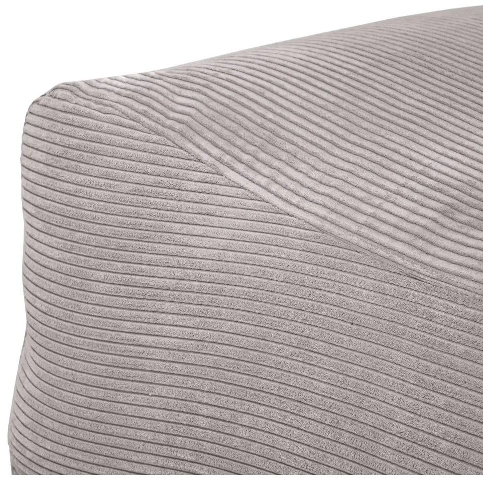 Puof a sacco color mattone con rivestimento in velluto a coste Seat 100 Lounge – SLOWDOWN