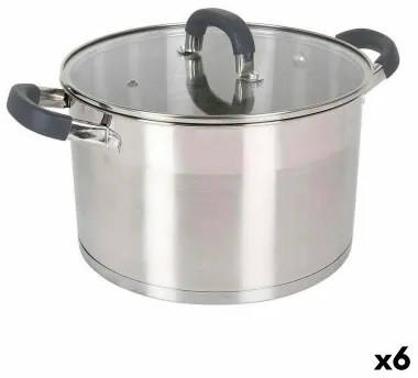 Casseruola Quttin 2,5 L Acciaio (6 Unità)