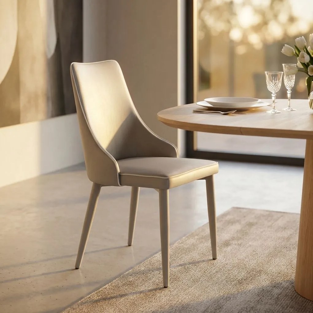 DENA - sedia in ecopelle