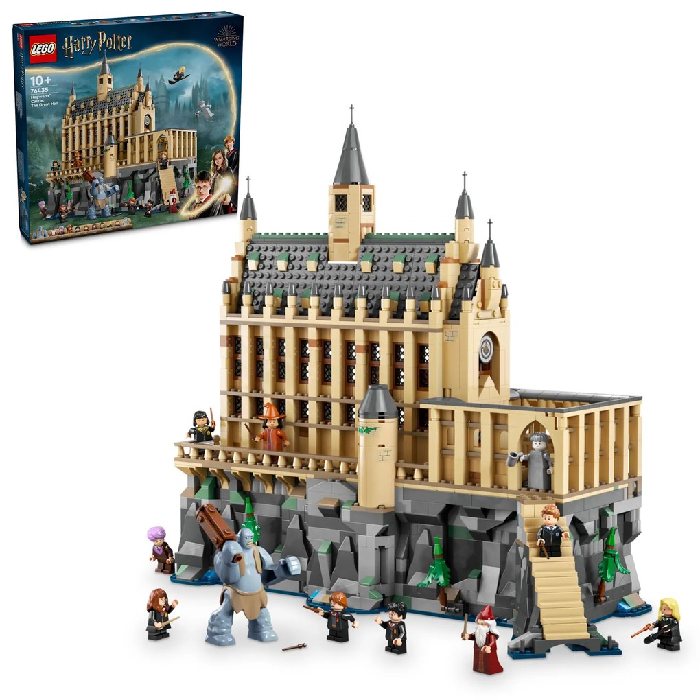 Sala grande castello Hogwarts Lego Hary Potter