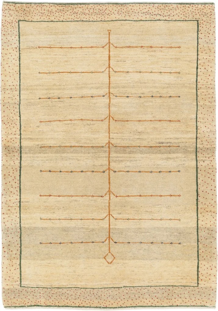 Gabbeh Tappeto 180 x 130 (Iran) Annodato A Mano