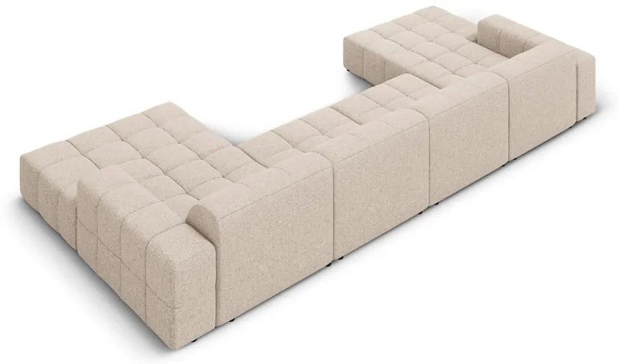 Divano angolare beige (a U) Chicago - Cosmopolitan Design