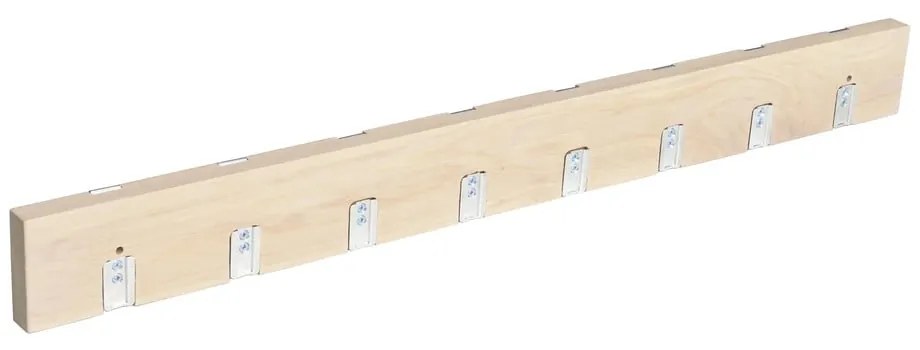 Attaccapanni in legno di quercia laccato opaco con 8 ganci Confetti - Rowico