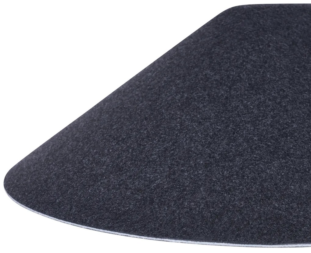 Lampada a sospensione moderna nera con interno grigio con LED dimmerabile a 3 livelli - Dani