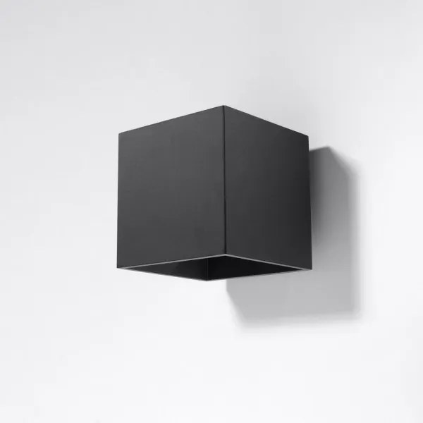 Sollux SL.0057 - Applique QUAD 1 1xG9/8W/230V nero