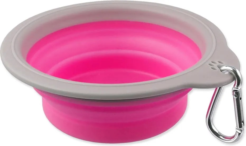 Ciotola da viaggio in plastica per cane ø 15 cm Dog Fantasy – Plaček Pet Products