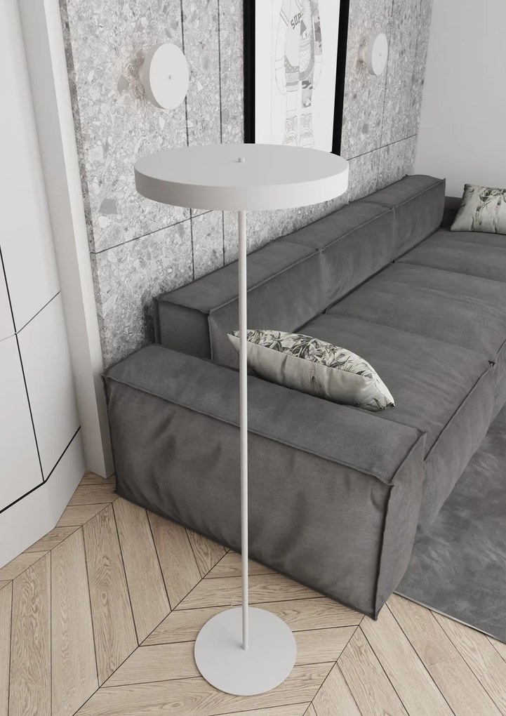 Lampade Da Scrivania Minimal Poseidone Acciaio Bianco 2 Luci G9 Ip20